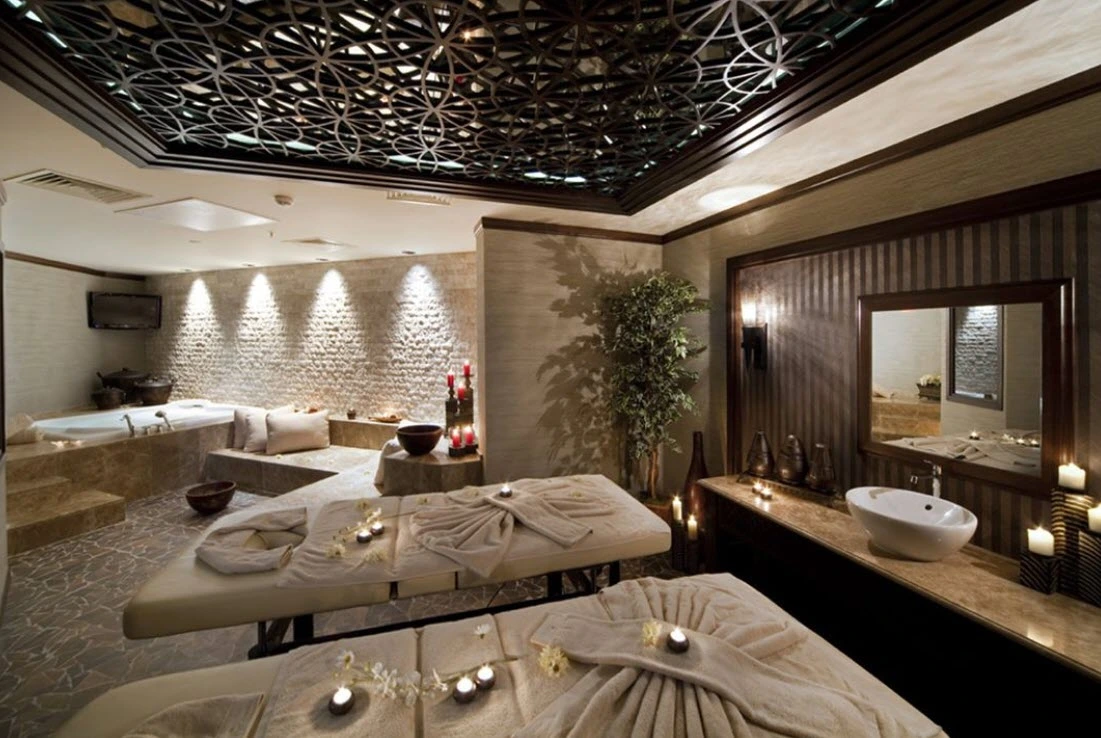 Wellness alanı spa dekorasyonu